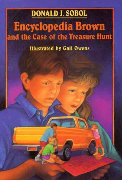 Encyclopedia Brown and the Case of the Treasure Hunt (Encyclopedia Brown Books) cover