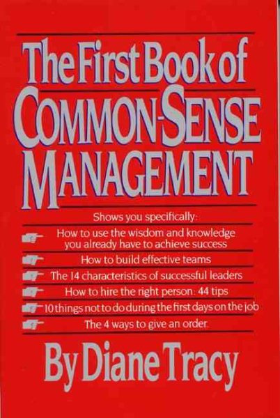 The First Book of Common-Sense Management cover