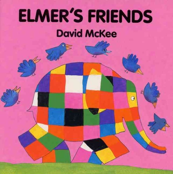 Elmer's Friends Board Book cover