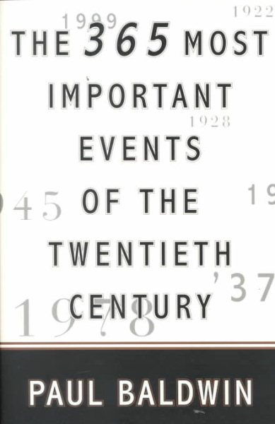The 365 Most Important Events of the 20th Century cover