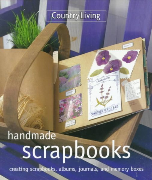 Country Living Handmade Scrapbooks (Country Living (New York, N.Y.).) cover