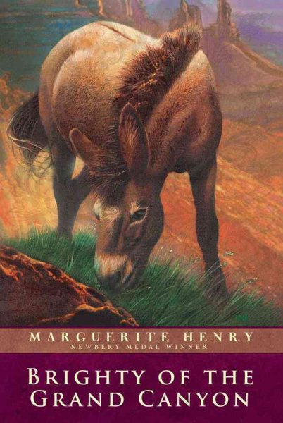 Brighty of the Grand Canyon (Marguerite Henry Horseshoe Library) cover