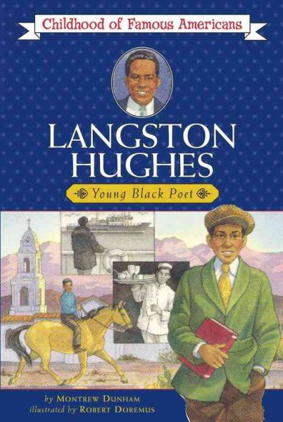Langston Hughes: Young Black Poet (Childhood of Famous Americans) cover