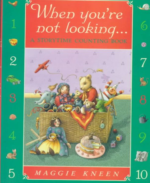 When You're Not Looking: A Storytime Counting Book cover