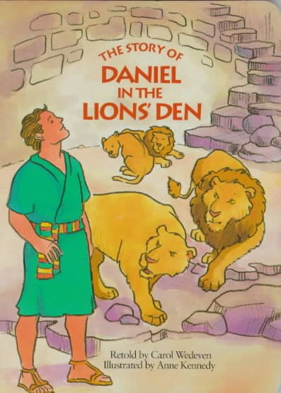Story Of Daniel In The Lions Den (My First Bible Stories Board Books) cover