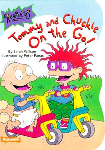 Tommy and Chuckie on the Go! (Rugrats Super Shaped Board Book)
