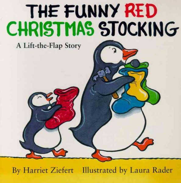 The Funny Red Christmas Stocking: Lift-the-Flap (Holiday Lift-The-Flap) cover