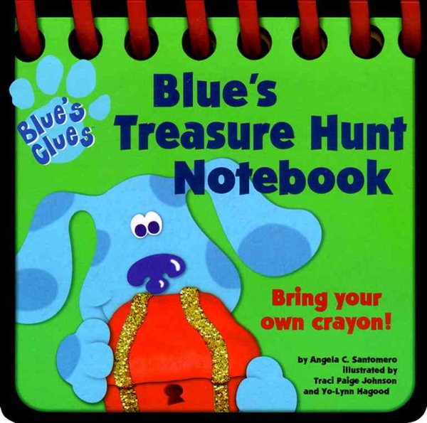 Blue's Treasure Hunt Notebook (Blue's Clues) cover