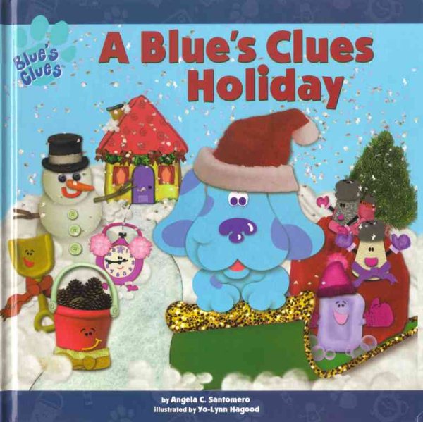 A Blue's Clues Holiday (Blue's Clues (Simon & Schuster Hardcover)) cover