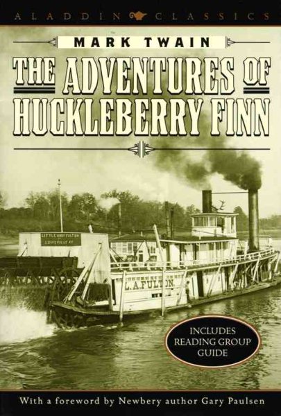 The Adventures of Huckleberry Finn (Aladdin Classics) cover