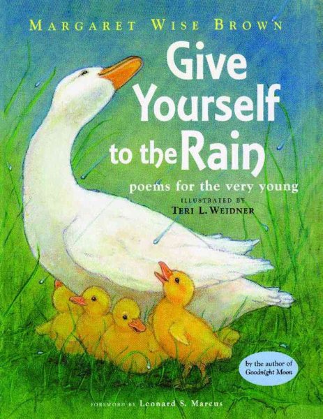 Give Yourself to the Rain: Poems for the Very Young cover