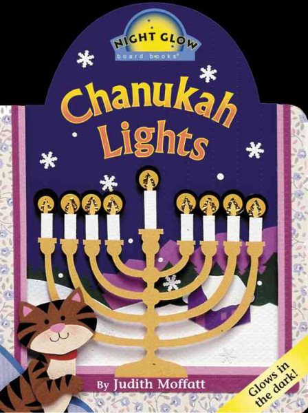 Chanukah Lights (Night Glow Board Book) cover