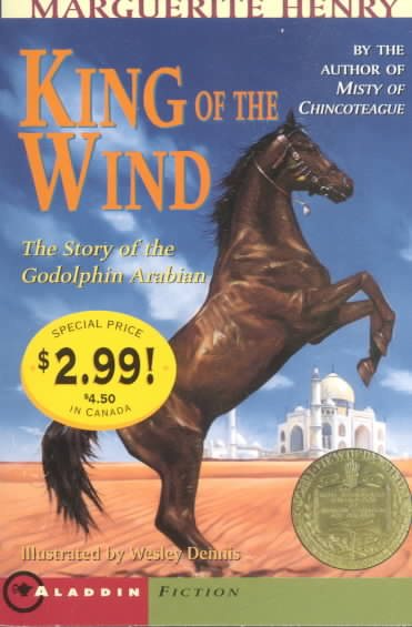 King Of The Wind- Kidspicks 2001 (Marguerite Henry Summer Kidspicks 2001) cover