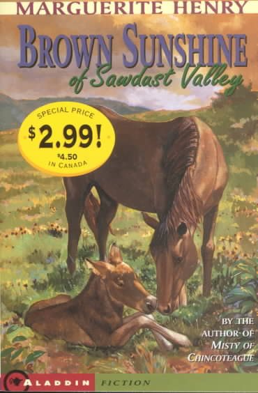 Brown Sunshine Of Sawdust Valley- Kidspicks 2001 (Marguerite Henry Summer Kidspicks 2001) cover