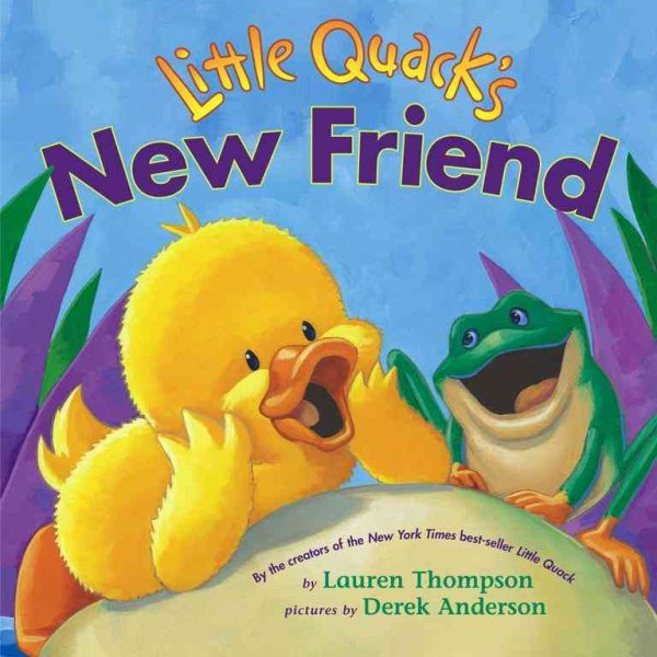 Little Quack's New Friend cover