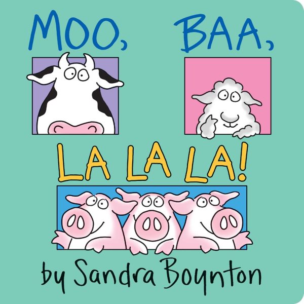 Moo, Baa, La La La!: Lap Edition cover