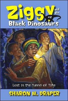 Lost in the Tunnel of Time (Ziggy and the Black Dinosaurs (Aladdin Paperback)) cover