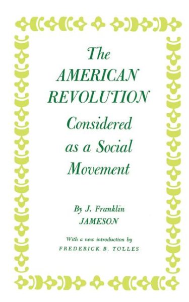 American Revolution Considered as a Social Movement cover