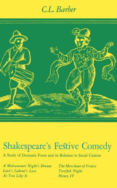 Shakespeare's Festive Comedy cover