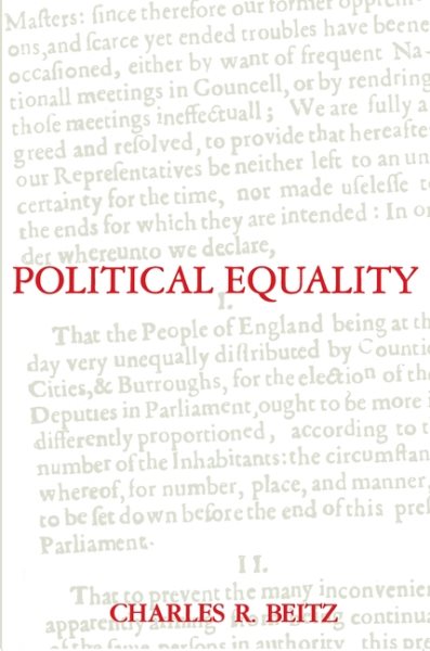 Political Equality cover