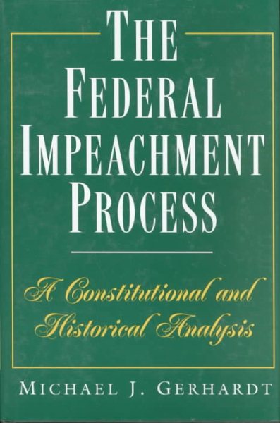 The Federal Impeachment Process cover