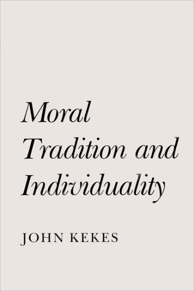 Moral Tradition and Individuality cover