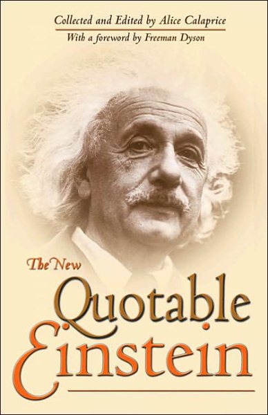 The New Quotable Einstein cover