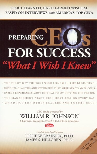 Preparing CEOs for Success cover