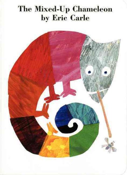 The Mixed-Up Chameleon Board Book cover