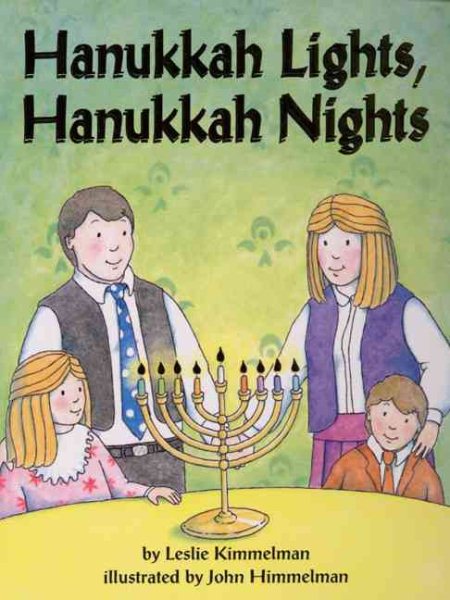 Hanukkah Lights, Hanukkah Nights Board Book cover
