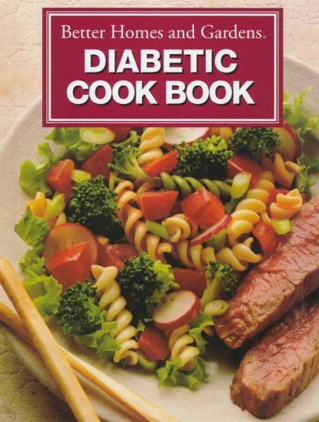 Better Homes and Gardens Diabetic Cookbook cover