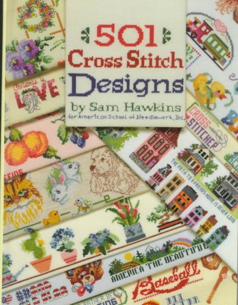 501 Cross Stitch Designs cover