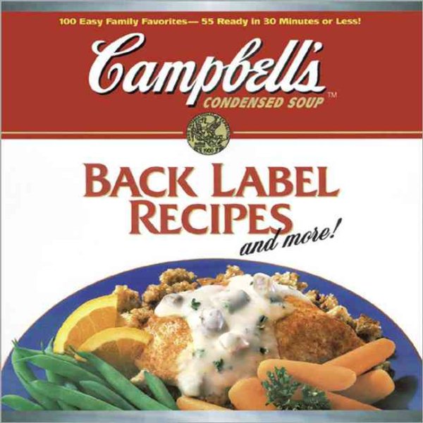 Back Label Recipes and More! cover
