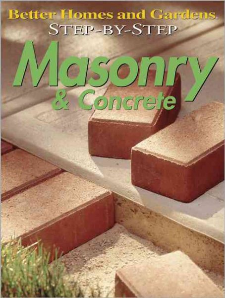 Step-by-Step Masonry & Concrete cover