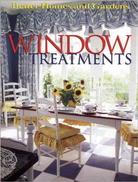 Window Treatments (Better Homes & Gardens) cover