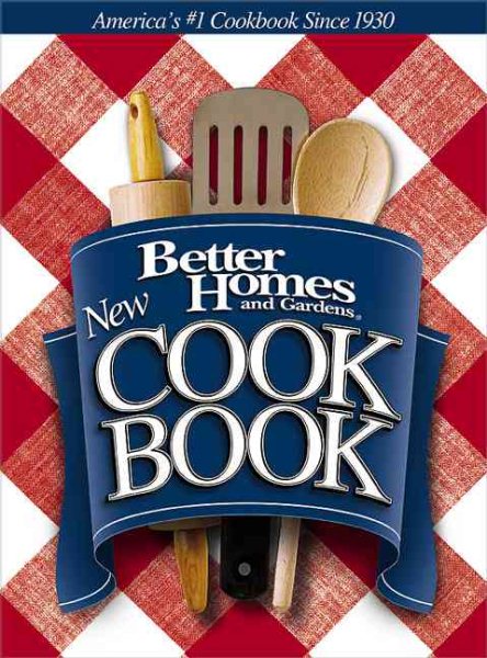 New Cook Book (Better Homes & Gardens New Cookbooks) cover