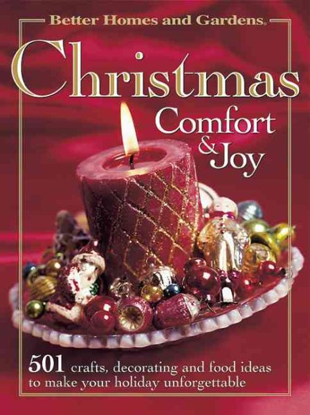 Christmas Comfort & Joy (Better Homes & Gardens) cover