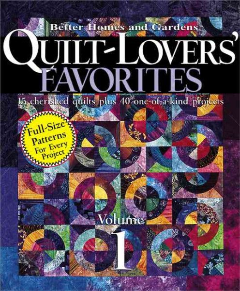 Quilt Lovers' Favorites Volume 1 cover
