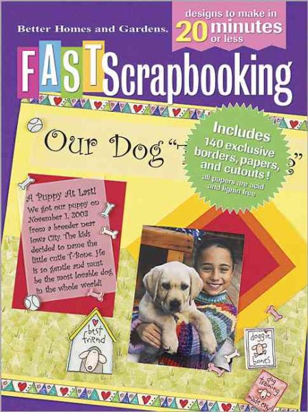 Fast Scrapbooking (Better Homes & Gardens) cover