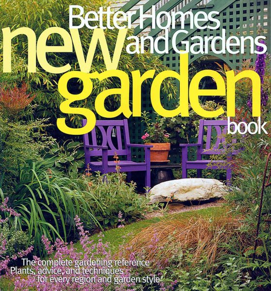 New Garden Book (Better Homes and Gardens Gardening) cover