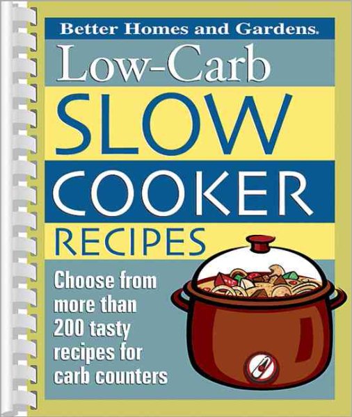 Low-Carb Slow Cooker Recipes cover