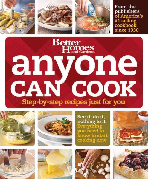 Anyone Can Cook (Better Homes & Gardens Cooking) cover