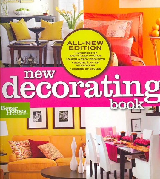 New Decorating Book (Better Homes and Gardens Home) cover