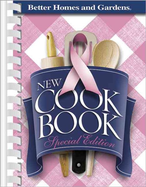 New Cook Book, Special Edition Pink Plaid: For Breast Cancer Awareness cover