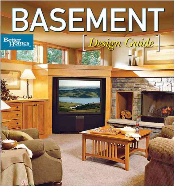 Basement Design Guide (Better Homes and Gardens Home) cover