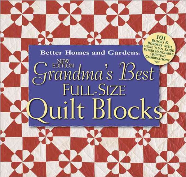 Grandma's Best Full-Size Quilt Blocks cover