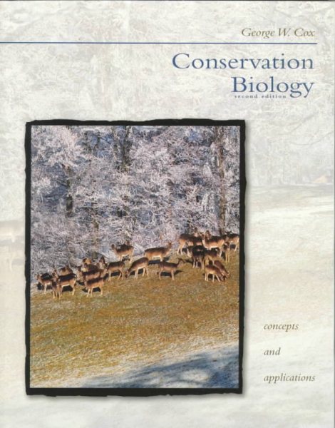 Conservation Biology: Concepts and Applications cover