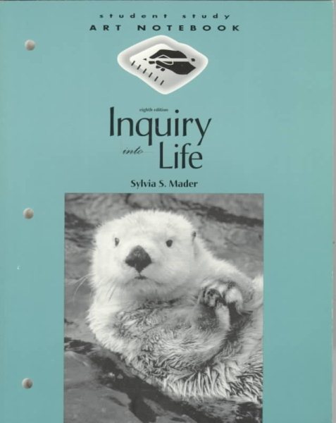 Student Study Art Notebook to accompany Inquiry Into Life cover