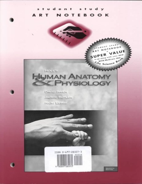 Human Anatomy and Physiology: Study Art Notebook cover