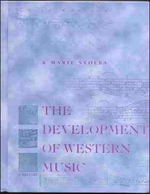 The Development of Western Music: A History.Third Edition cover